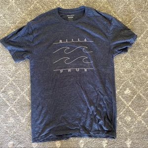 Billabong men’s blue grey surf tshirt